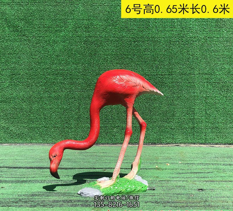 玻璃鋼火烈鳥雕塑222 玻璃鋼火烈鳥雕塑222