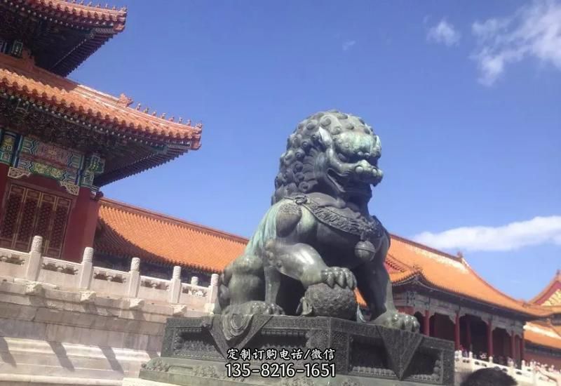 青銅獅子雕塑-石雕獅子漢白玉獅子 青銅獅子雕塑-石雕獅子漢白玉獅子