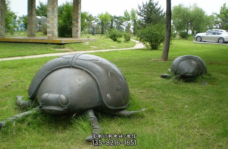 銅雕七星瓢蟲公園動(dòng)物雕塑 銅雕七星瓢蟲公園動(dòng)物雕塑