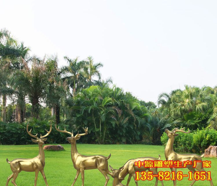 銅雕公園動(dòng)物鹿 銅雕公園動(dòng)物鹿