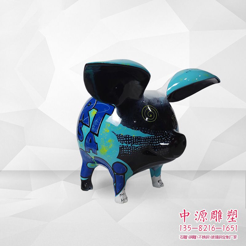 不銹鋼飛豬雕塑 不銹鋼飛豬雕塑