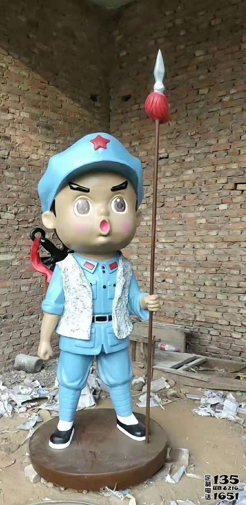 玻璃鋼彩繪廣場(chǎng)景區(qū)人物雕塑戶外擺件裝飾品小紅軍雕塑 玻璃鋼彩繪廣場(chǎng)景區(qū)人物雕塑戶外擺件裝飾品小紅軍雕塑