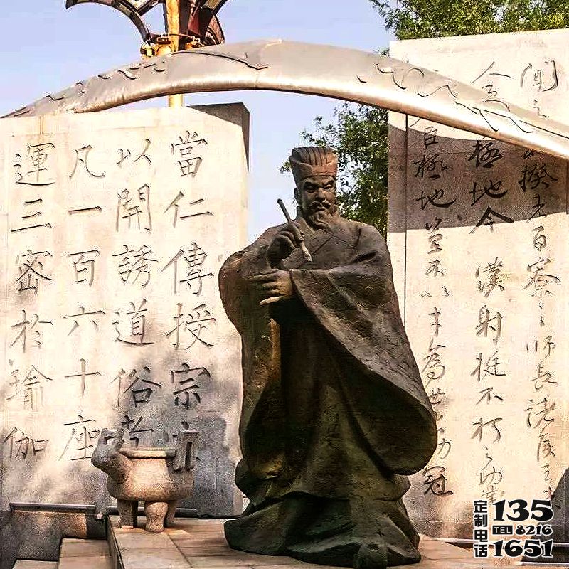 校園擺放的中國(guó)古代著名書法家柳公權(quán)玻璃鋼仿銅雕塑像 校園擺放的中國(guó)古代著名書法家柳公權(quán)玻璃鋼仿銅雕塑像