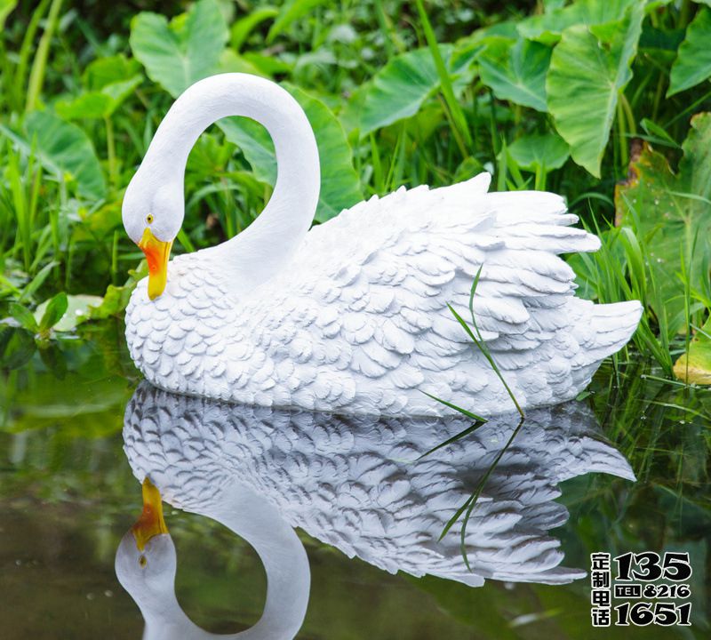 池塘湖邊庭院別墅玻璃鋼浮水?dāng)[件仿真天鵝雕塑 池塘湖邊庭院別墅玻璃鋼浮水?dāng)[件仿真天鵝雕塑