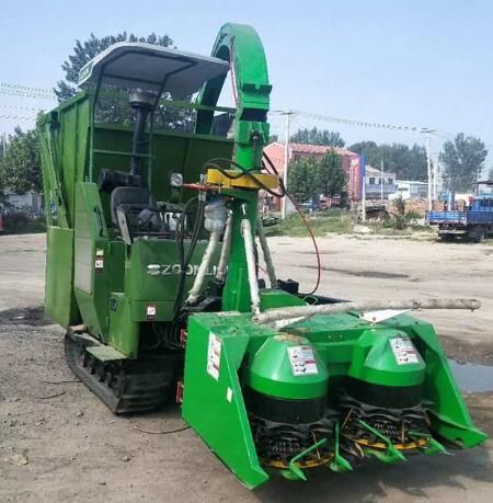 玉米青儲機的使用，提高了人的工作效率